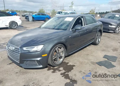 2018 Audi A4 2.0T Premium/2.0T Tech Premium from USA, damaged, VIN WAUENAF45JN019622